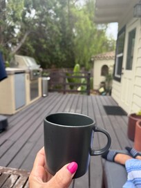 Morning Coffee on the deck