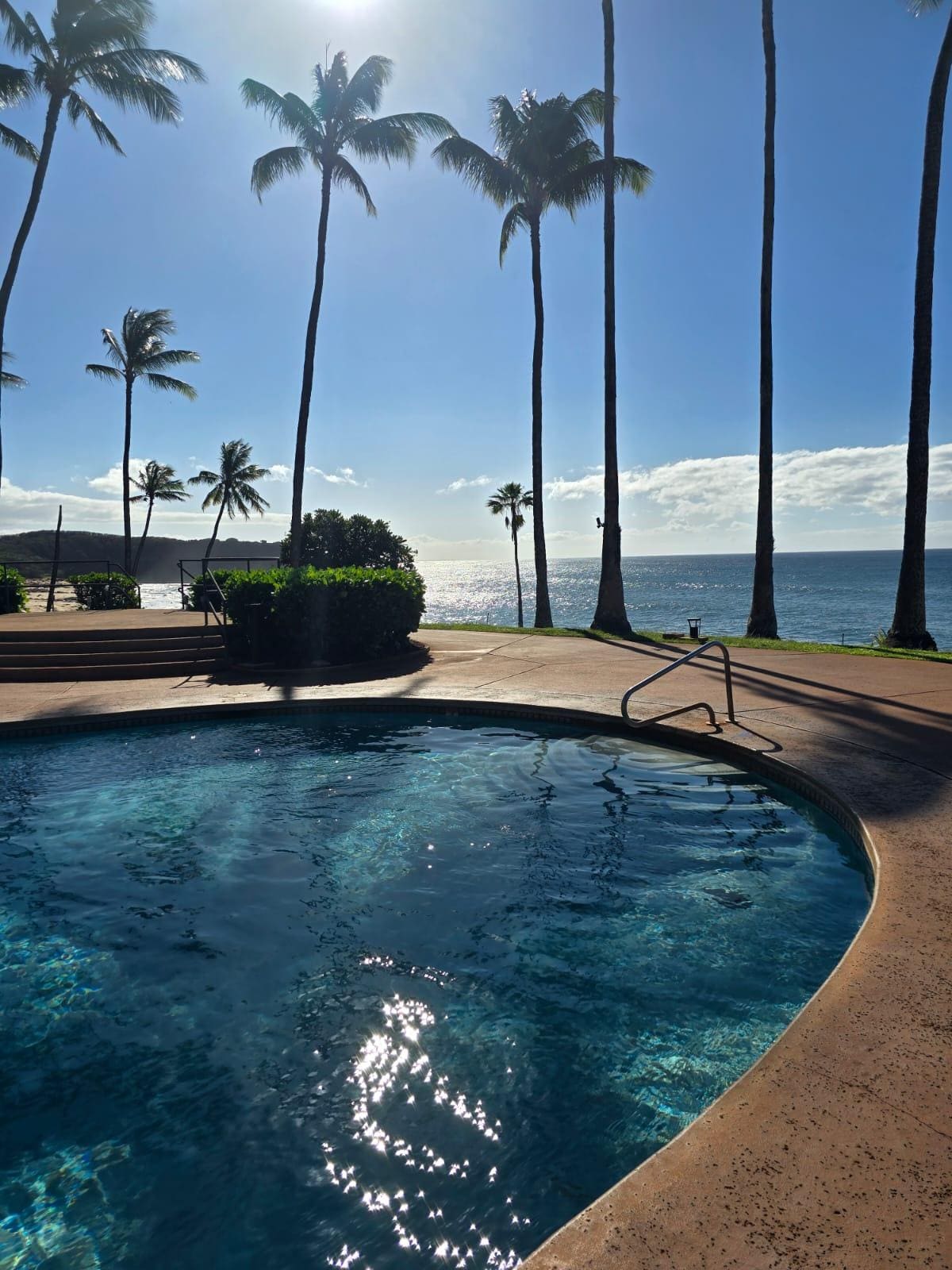 Pool is easy walk away.