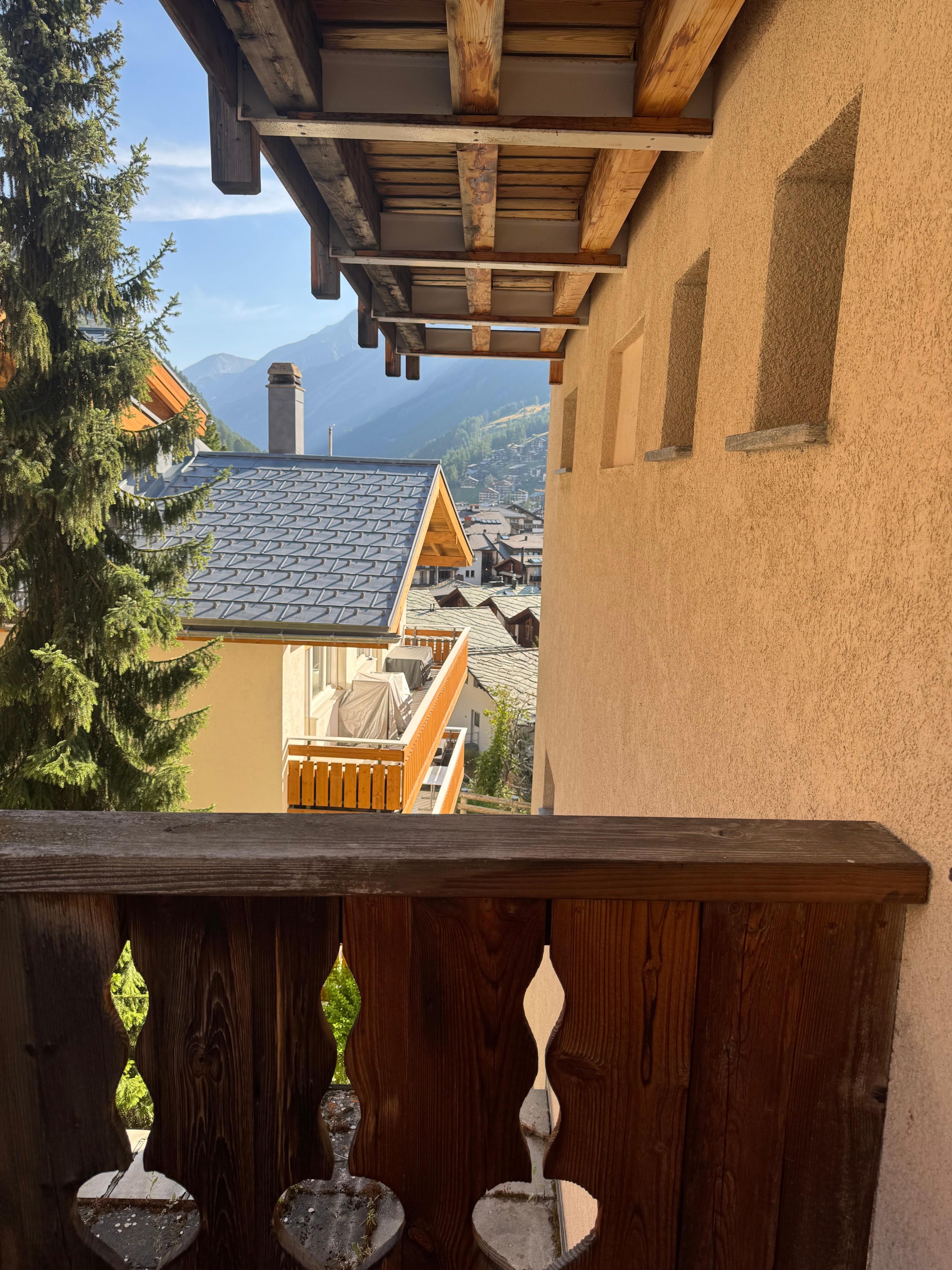 View from my balcony at back of hotel.