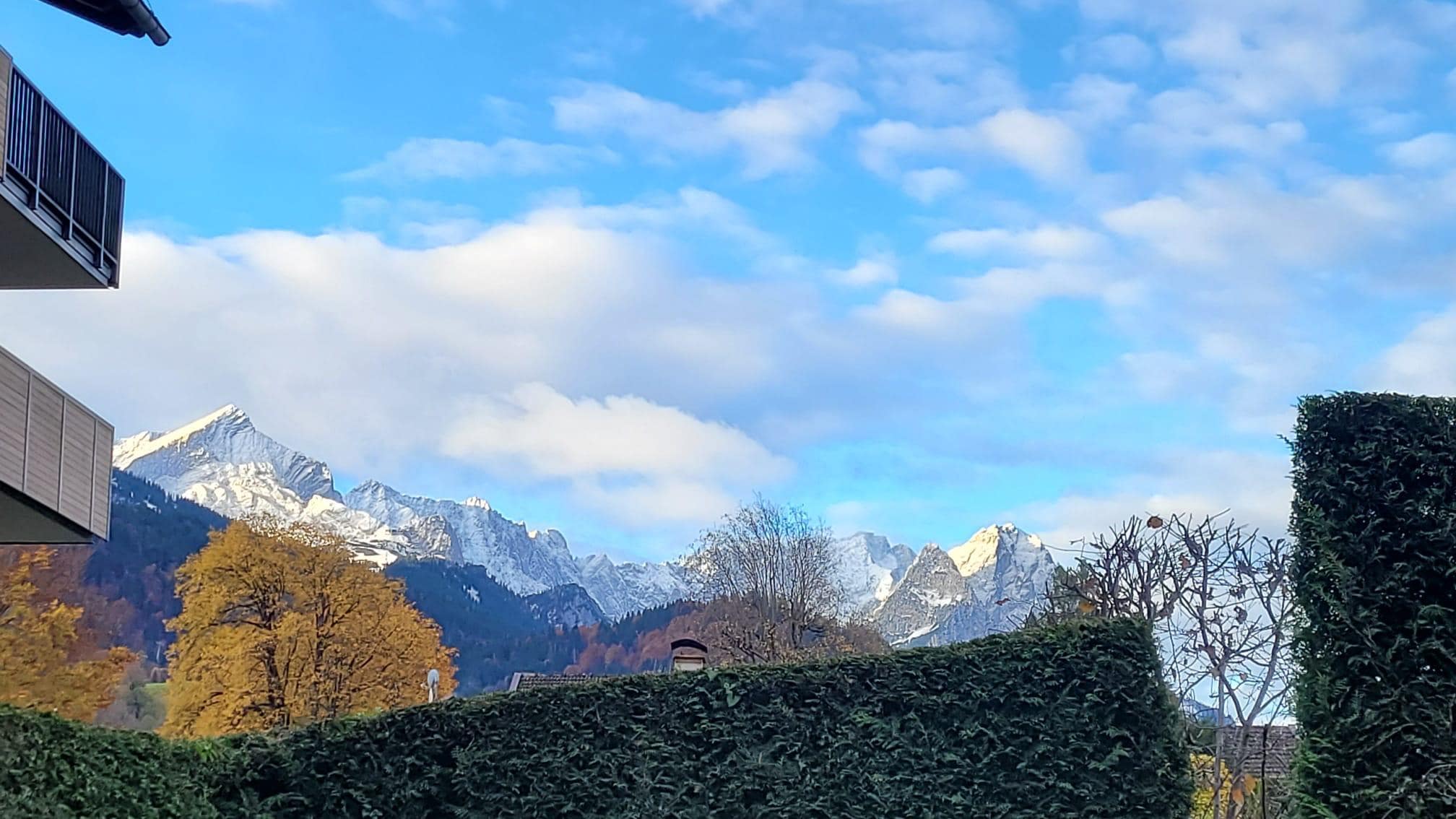 Ausblick von der Terrasse 