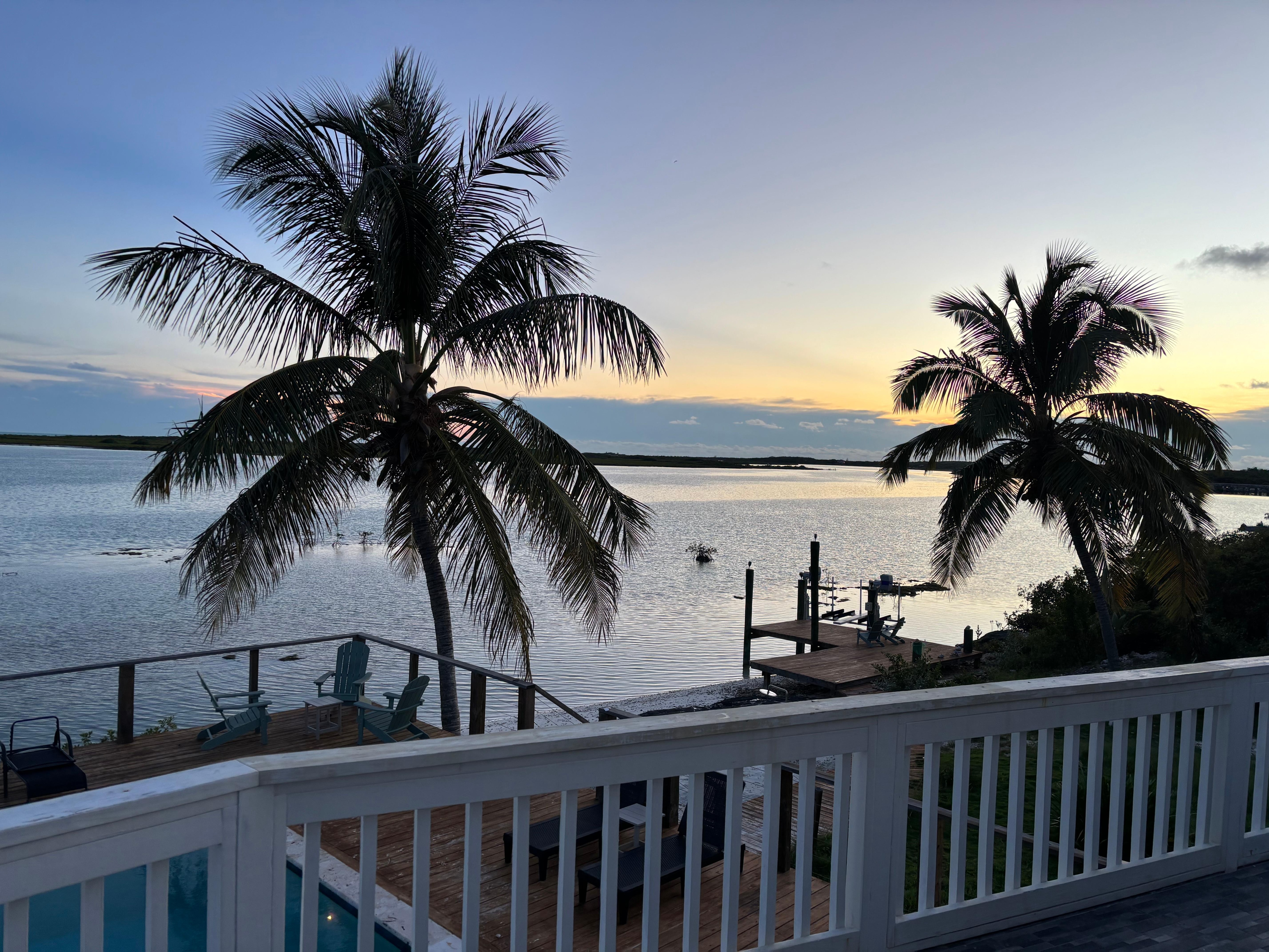 View from the porch.