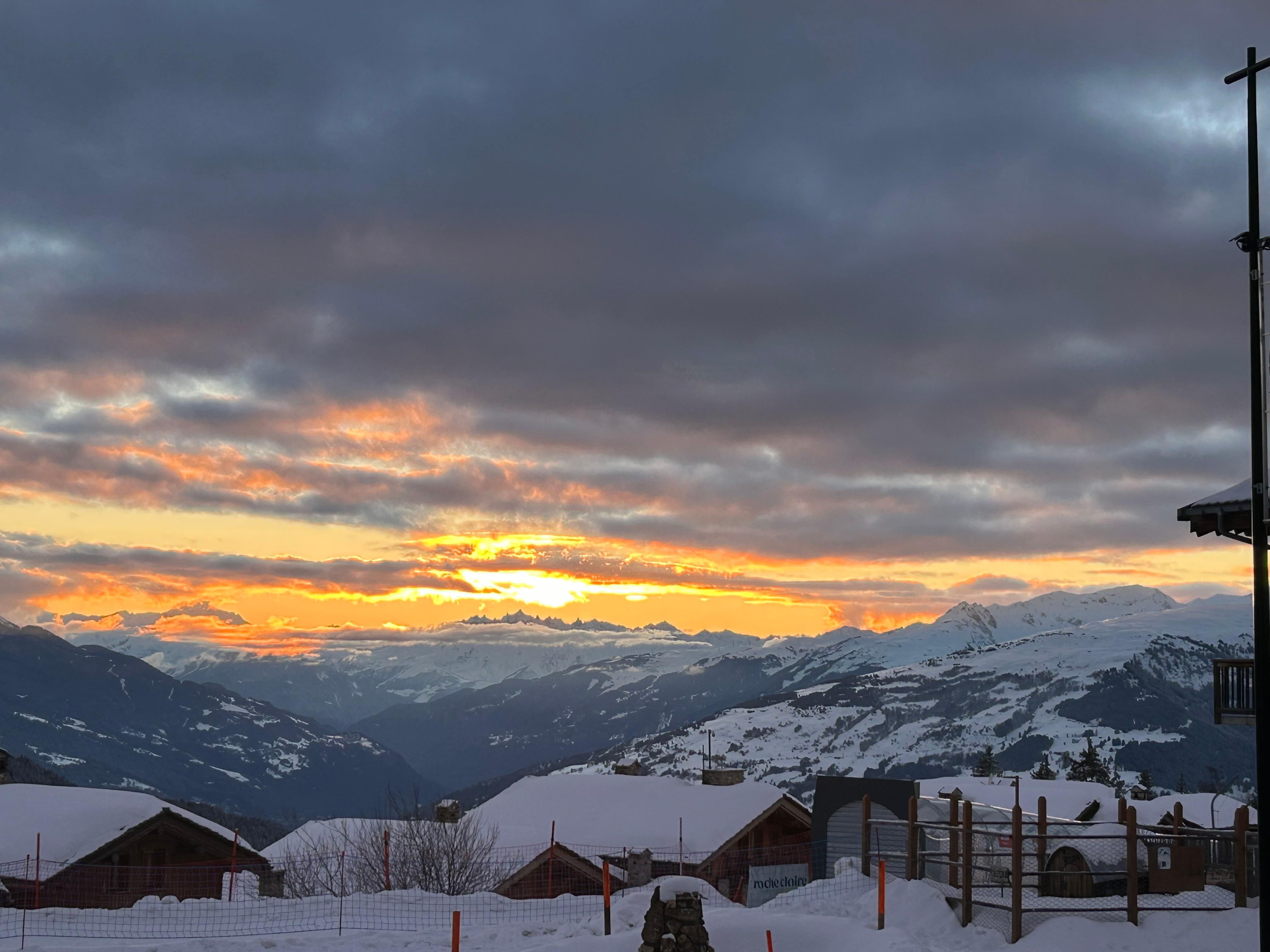 Vue de l’appartement