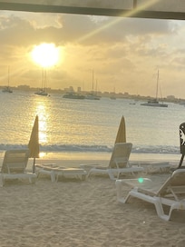 Sunset from nearby restaurant