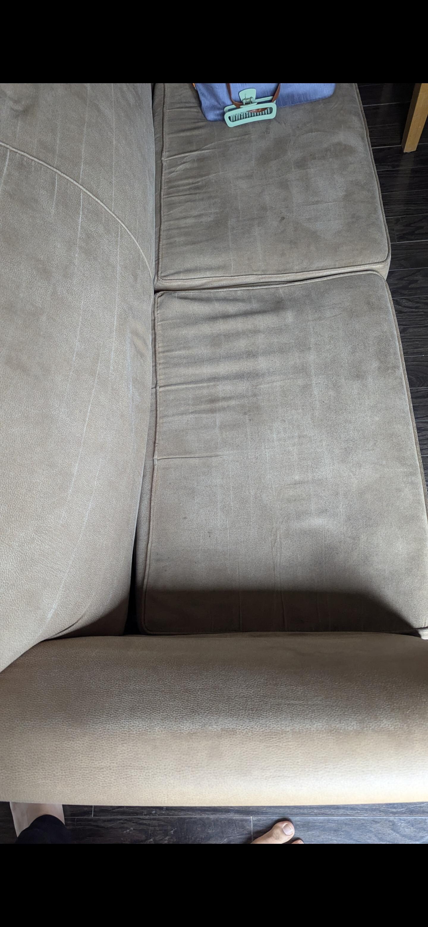 Dirty and dust sofa