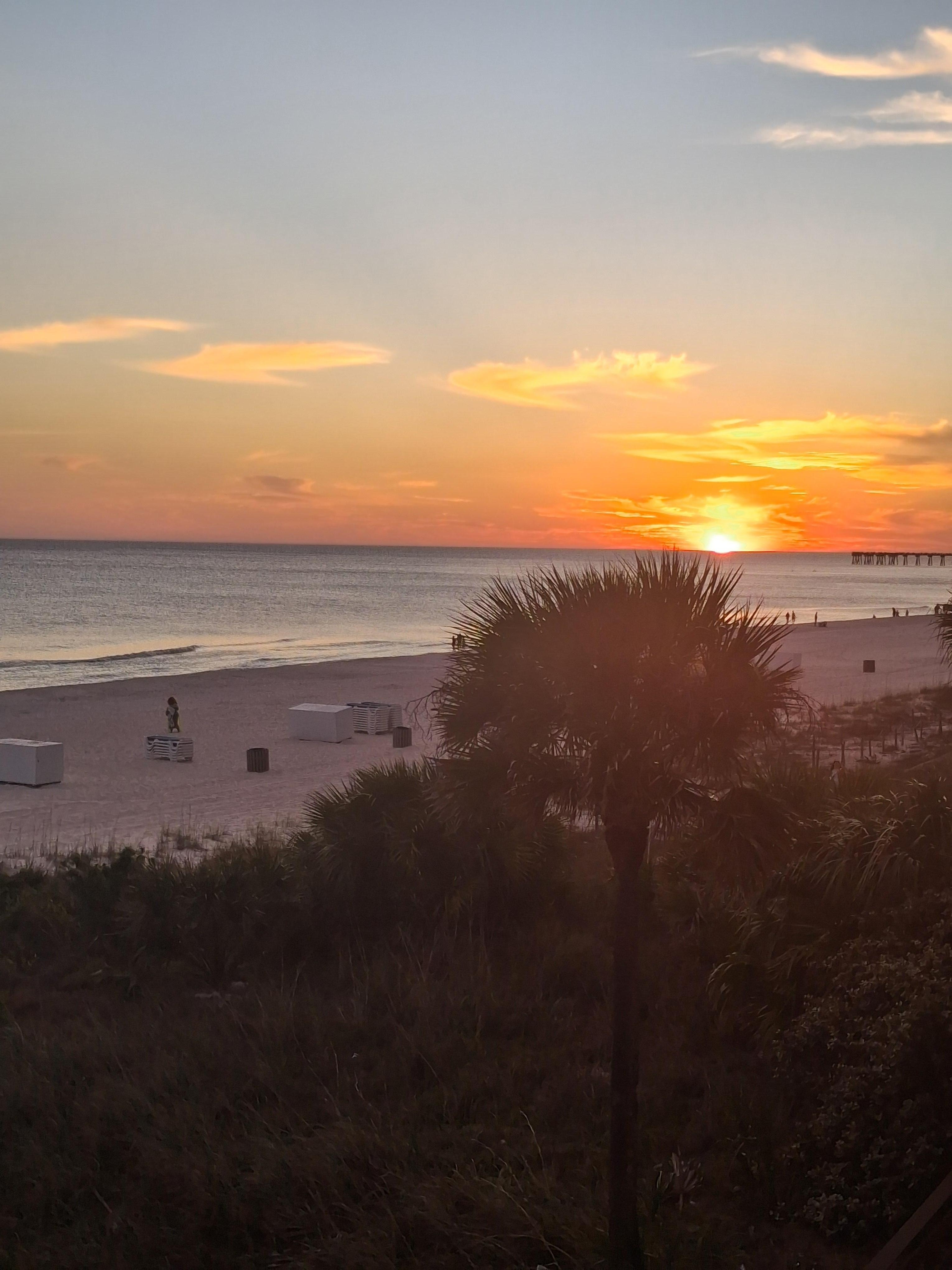 View from the balcony 