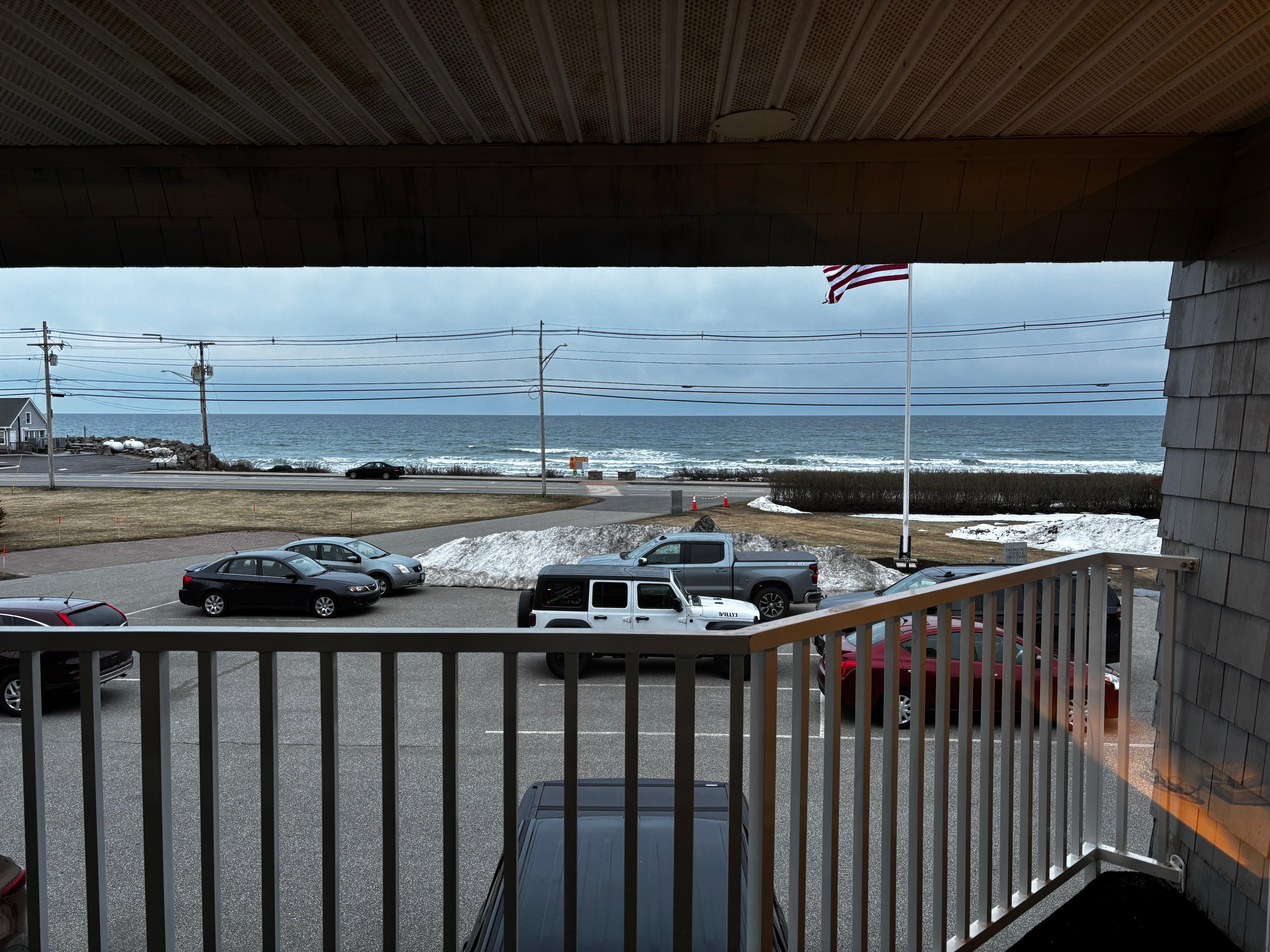 View from Queen room