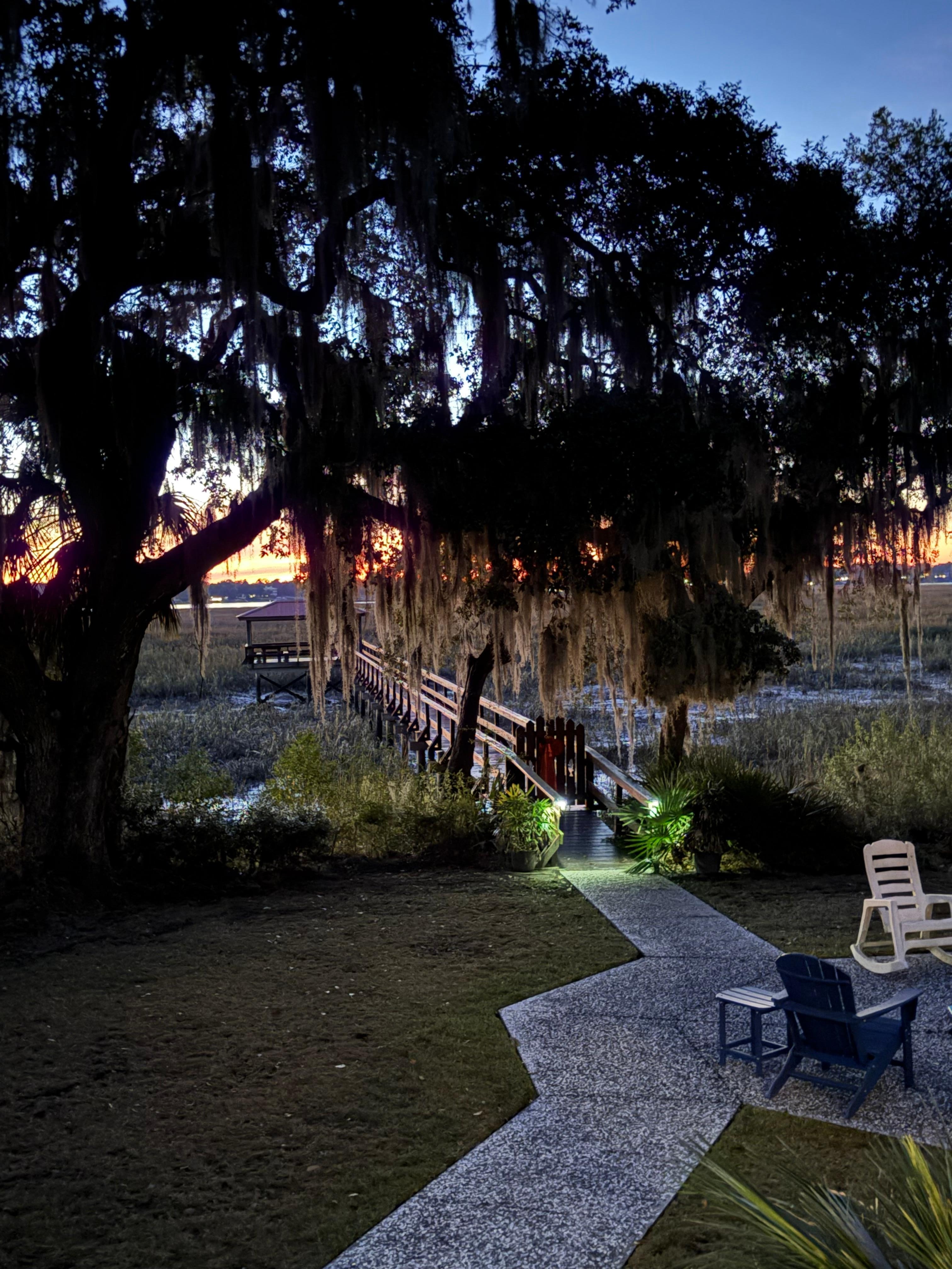 The sunsets are beautiful year-round. This was in December. 