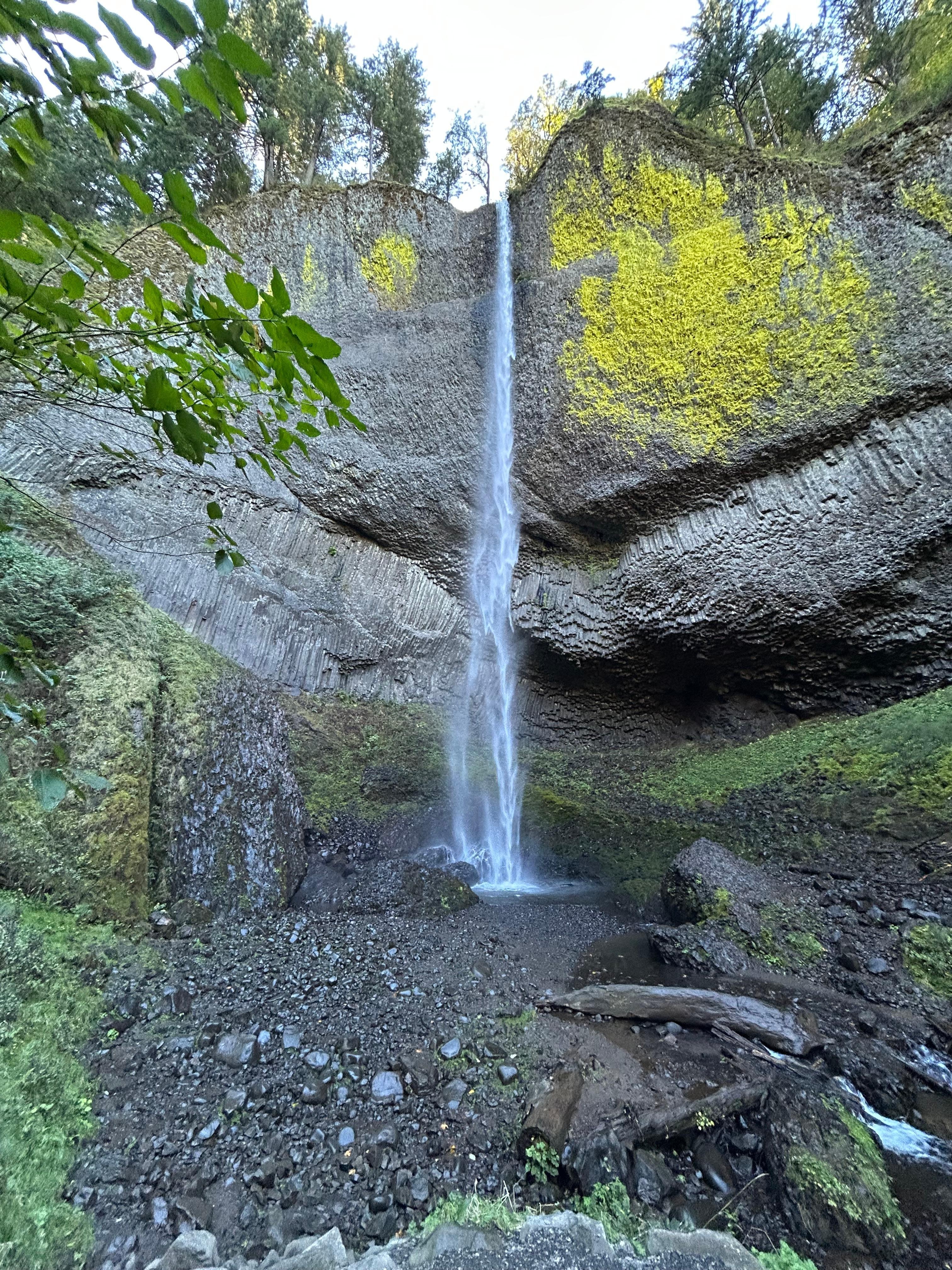 Waterfalls in the Columbia gorge