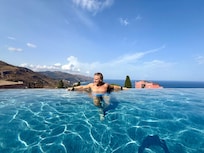 Deep enough to enjoy a proper swim.