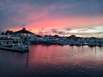 Dock by the hotel