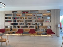 Lobby and dining area