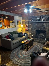 As we entered the front door