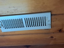Lower level bathroom vent