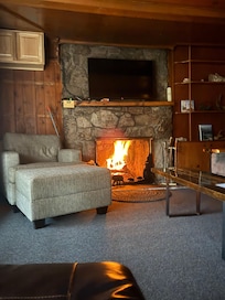 Beautiful peaceful fire to relax