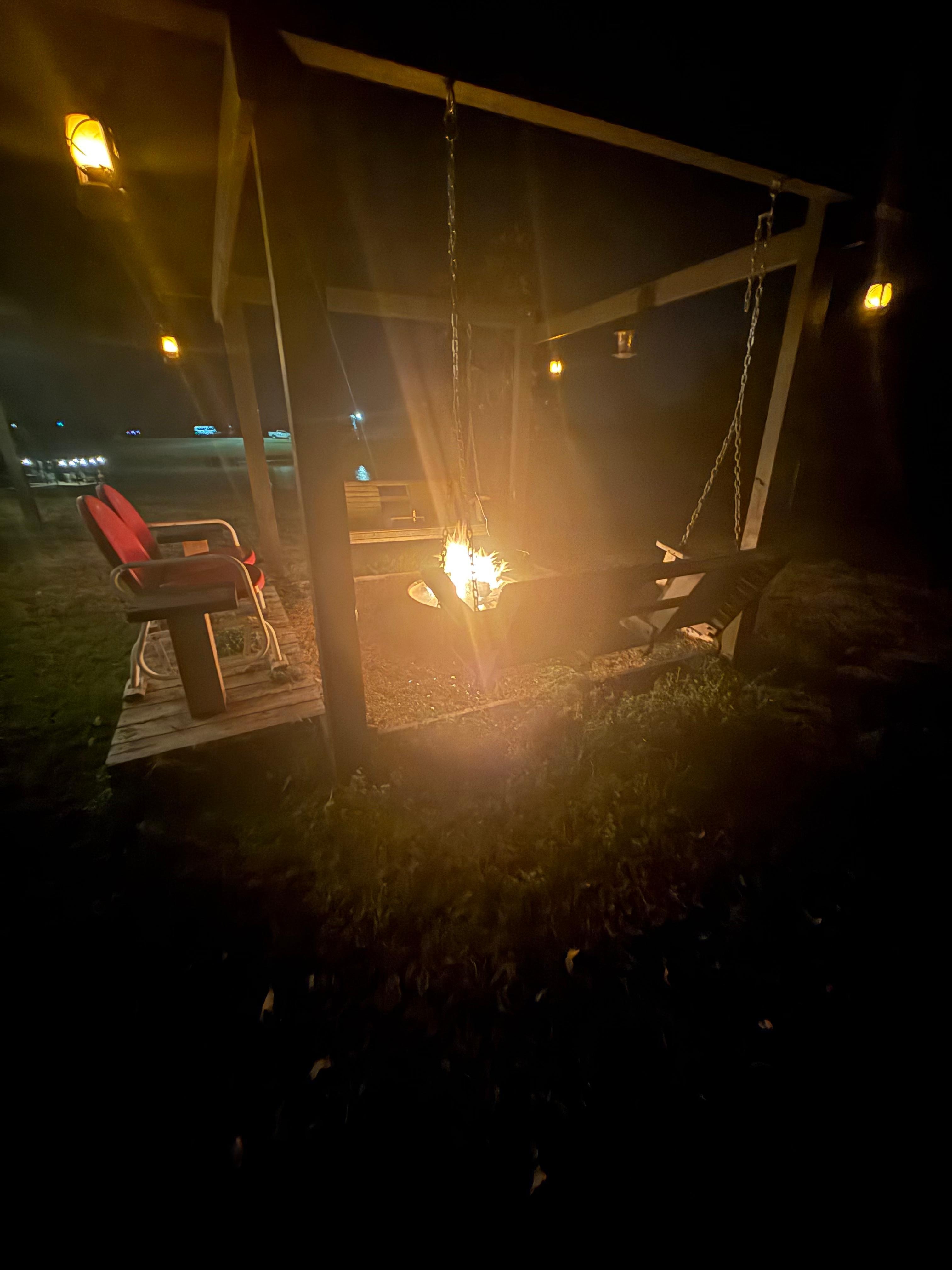 This was the fire pit that over looks the water.  Perfect place to take in a Texas sunset.  