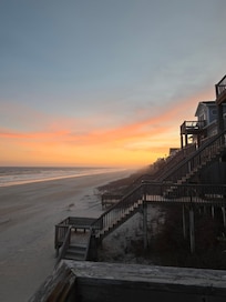 Sunset from the balcony