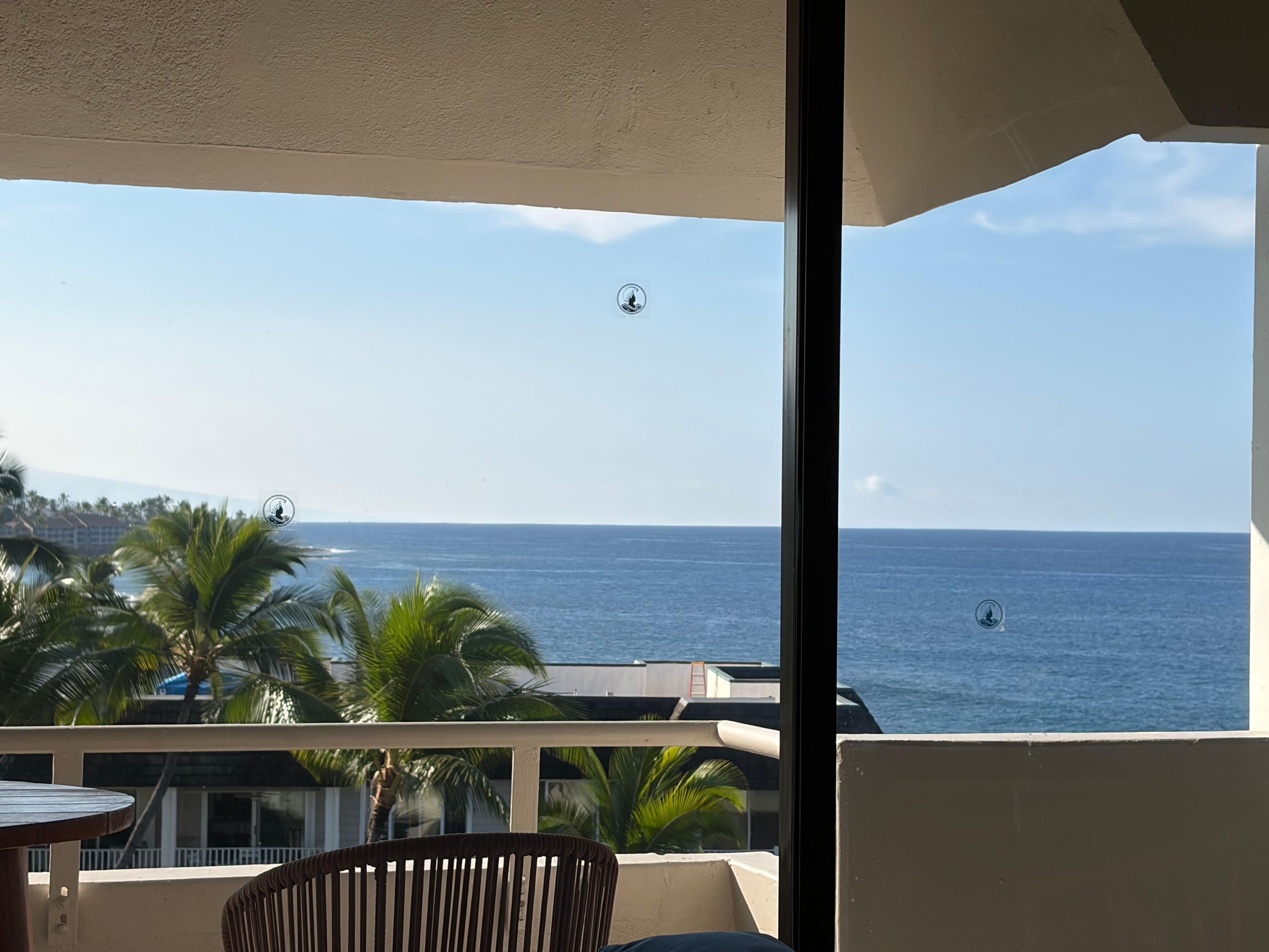 View from the balcony