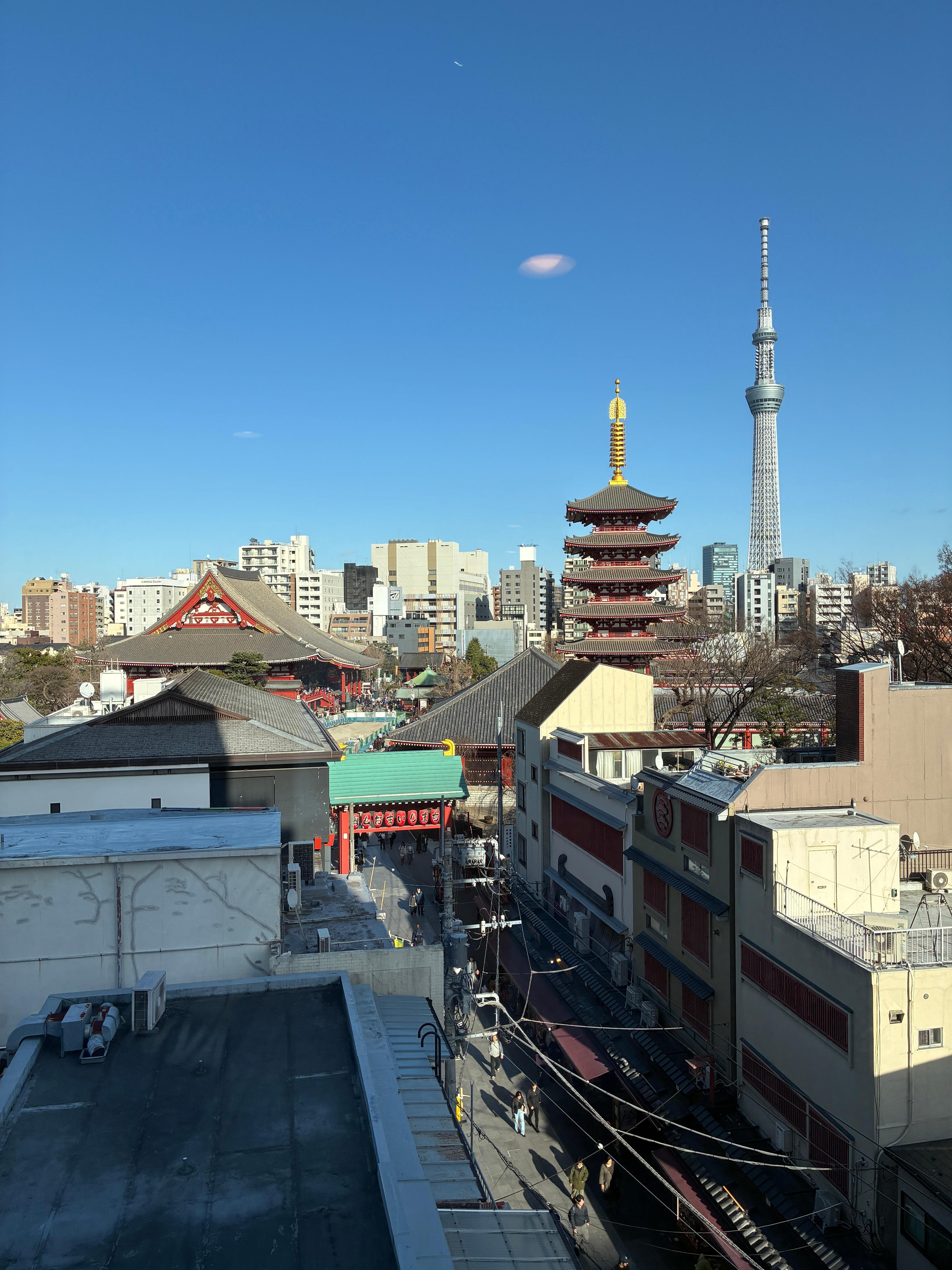 From our window view