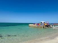 The view from the backyard looking left (north).