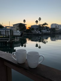 Sunrise view at the bay
