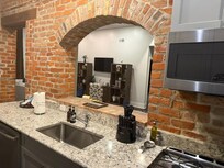 kitchen looking to living room