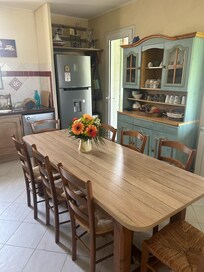 Loved the characterful eat-in kitchen