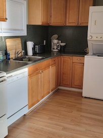 Loved having washer, dryer and dishwazher