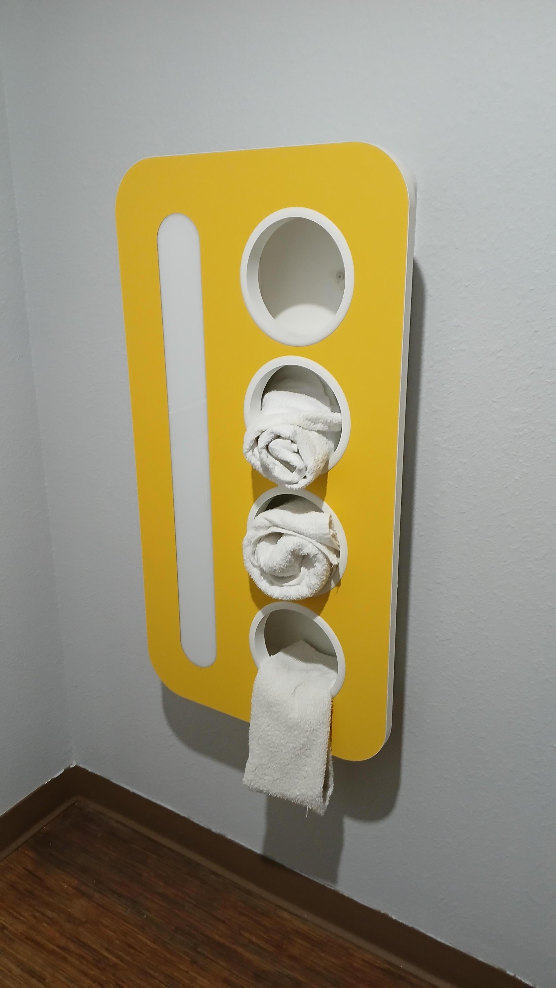 Awful presentation and towel cleanliness