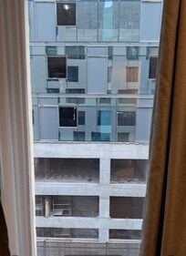 This is the view of the room that they thought I deserved to stay