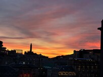 Sunrise from my top level balcony