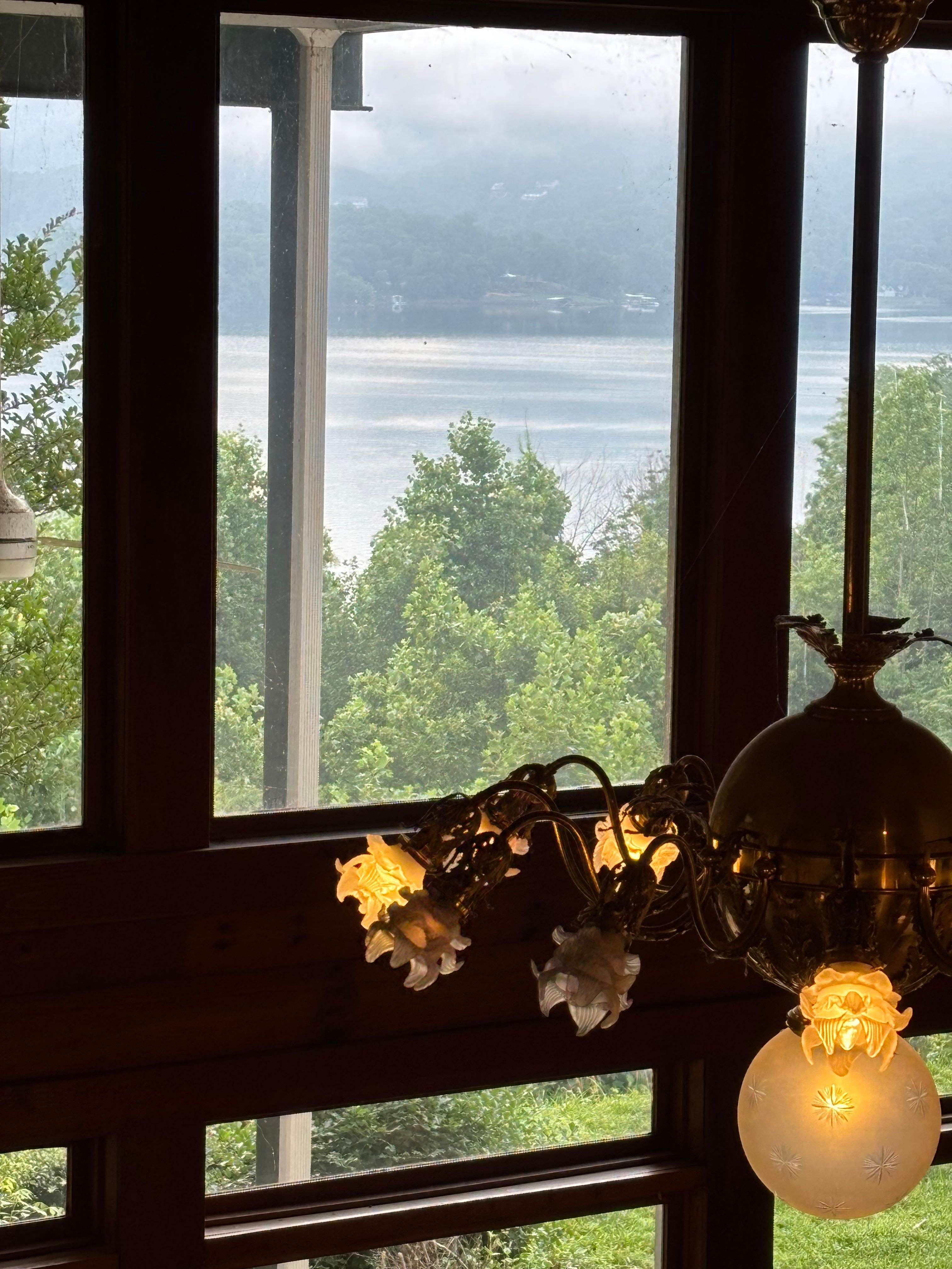 View from second floor lounge area