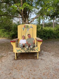 Also on the bike trail by the butterfly garden