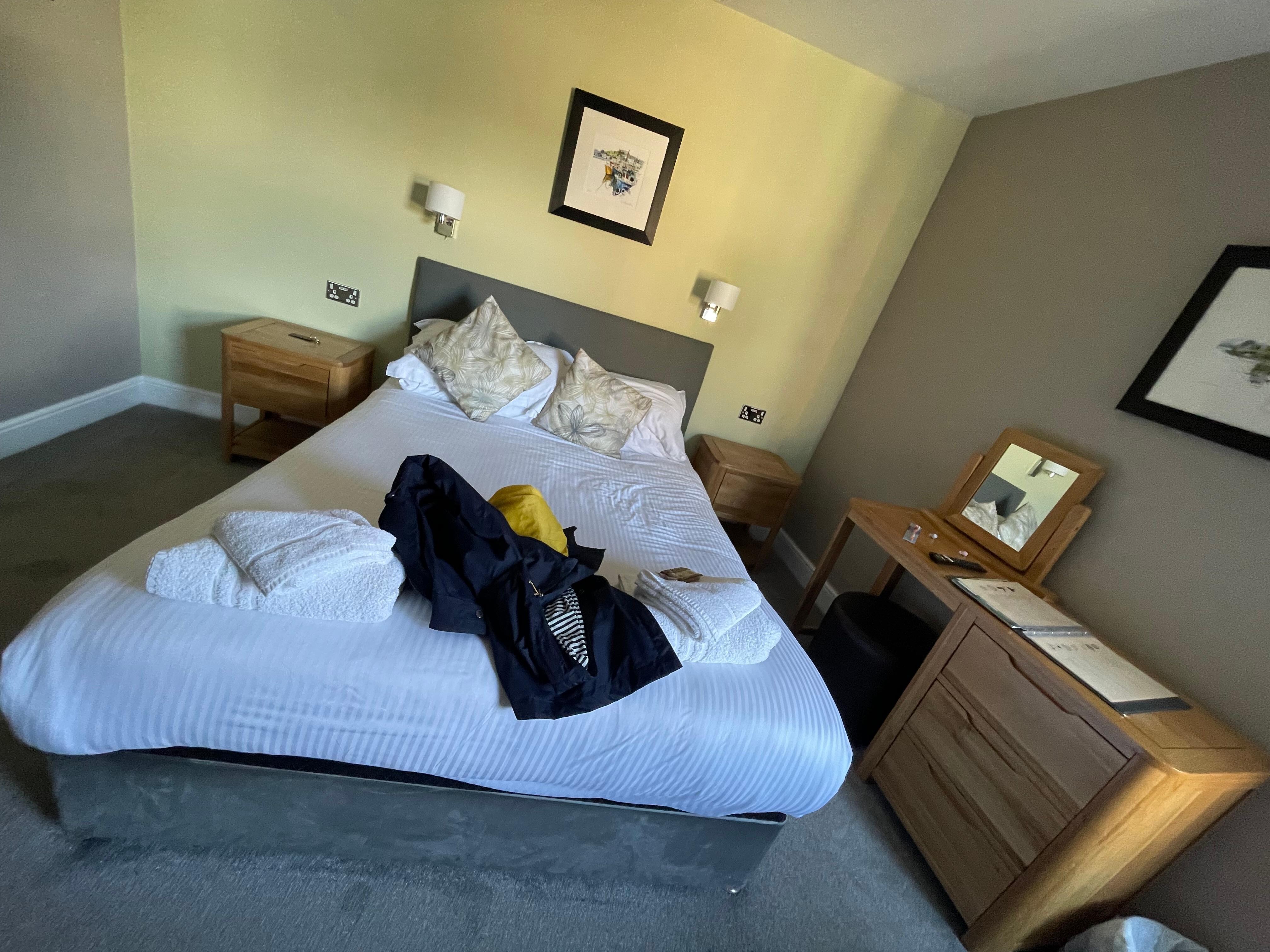 The room we were in, spacious. Nice bathroom, all very clean. Will definitely stay again next time I’m up in Oban.