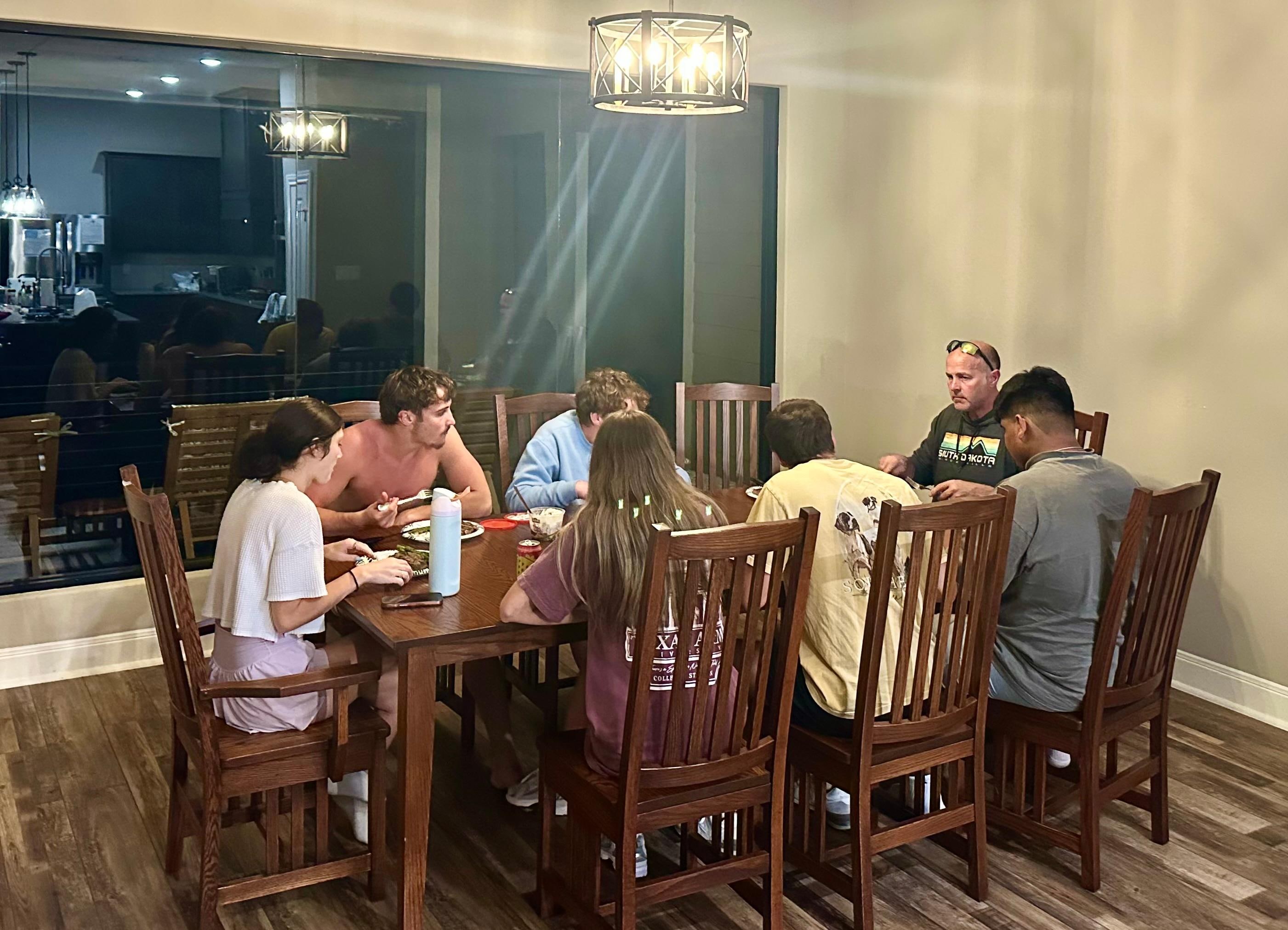 Perfect for our steak dinner