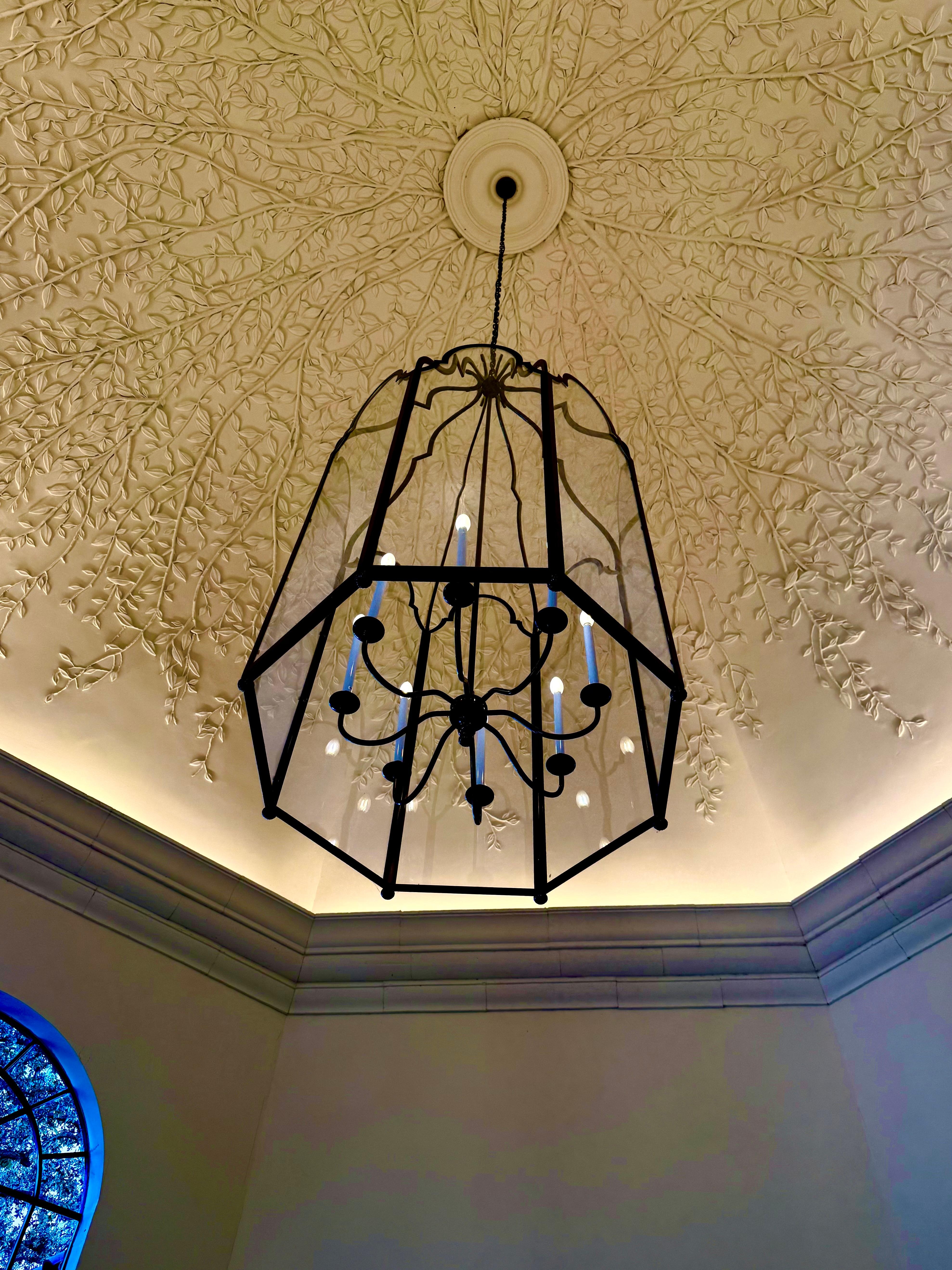 Detail if plaster work in Foyer