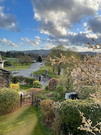 View from the bedroom window.