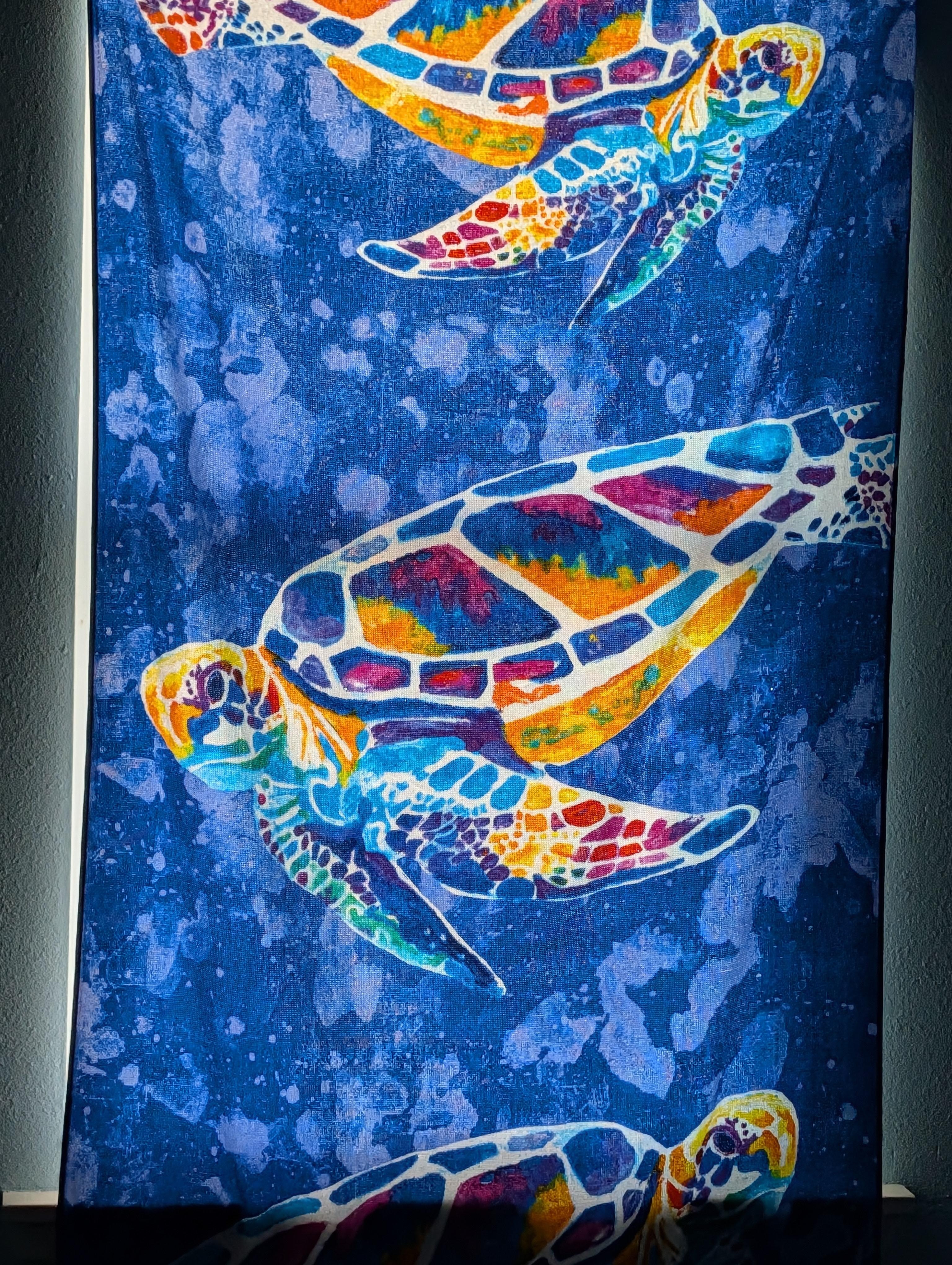 Towel over bedroom window 