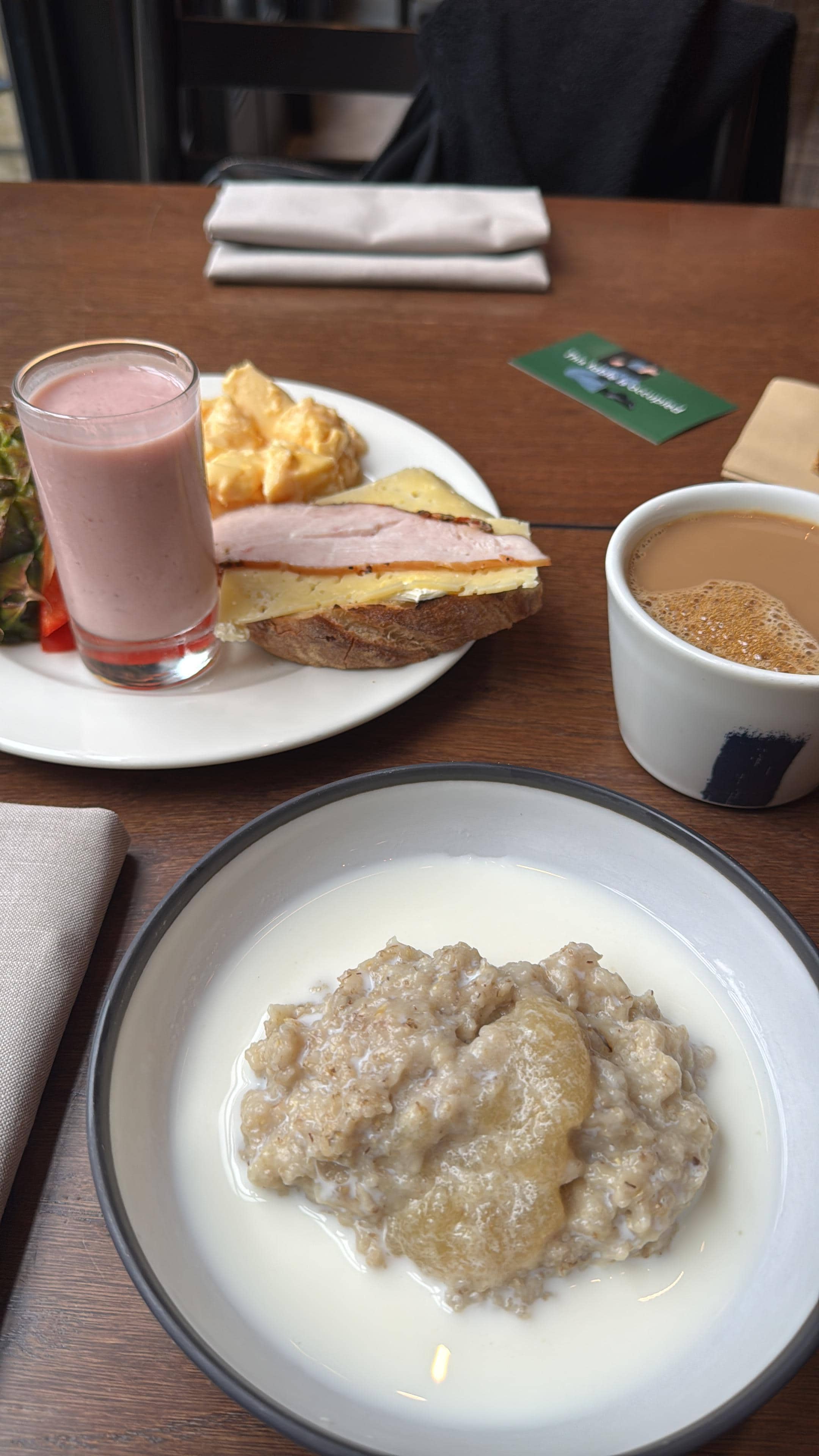 Fresh and quality breakfast 