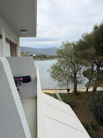 Balcony facing North