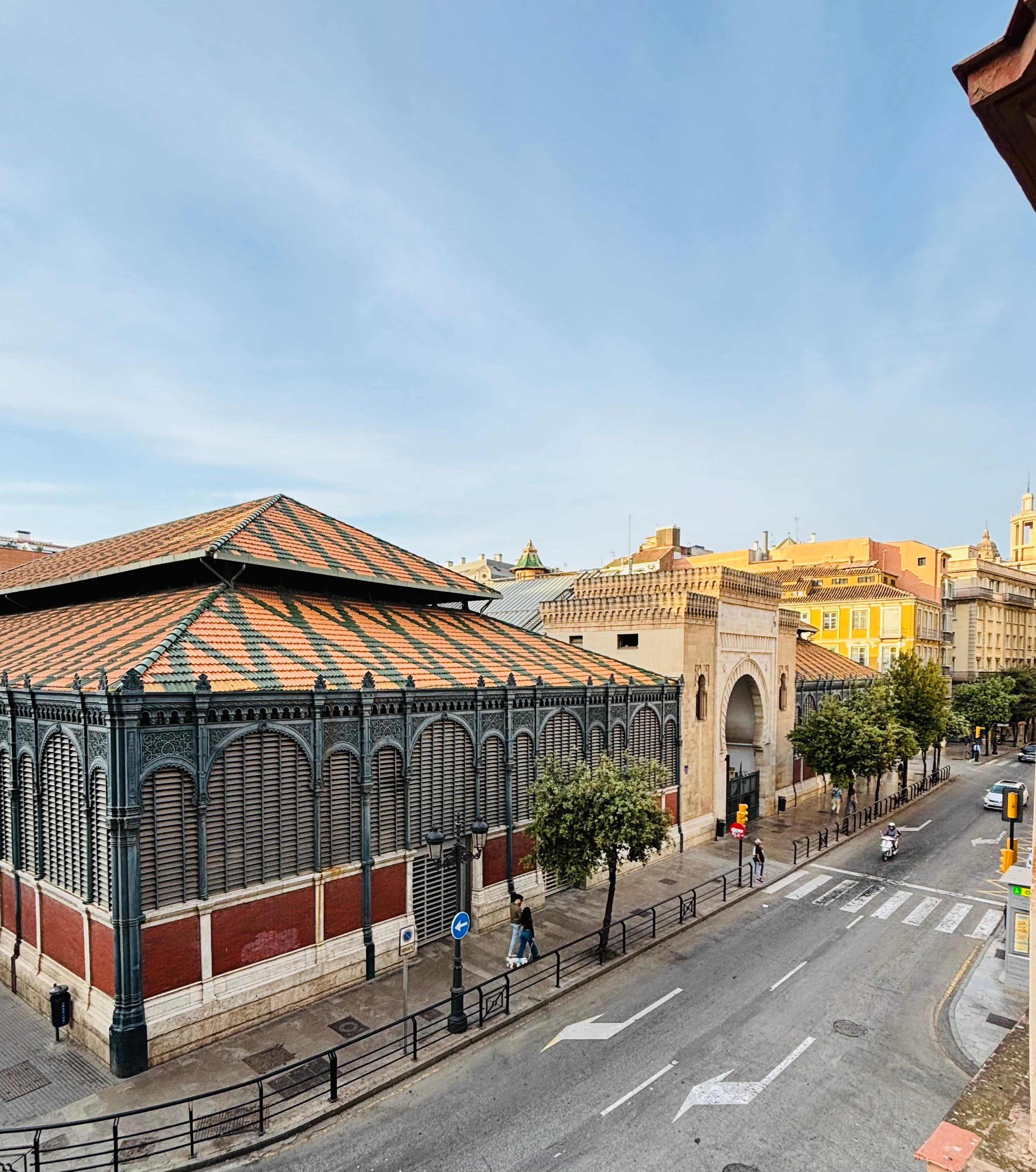 Vue depuis le balcon de la chambre 136