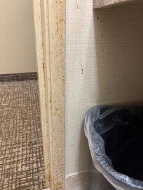 This is the bathroom doorway