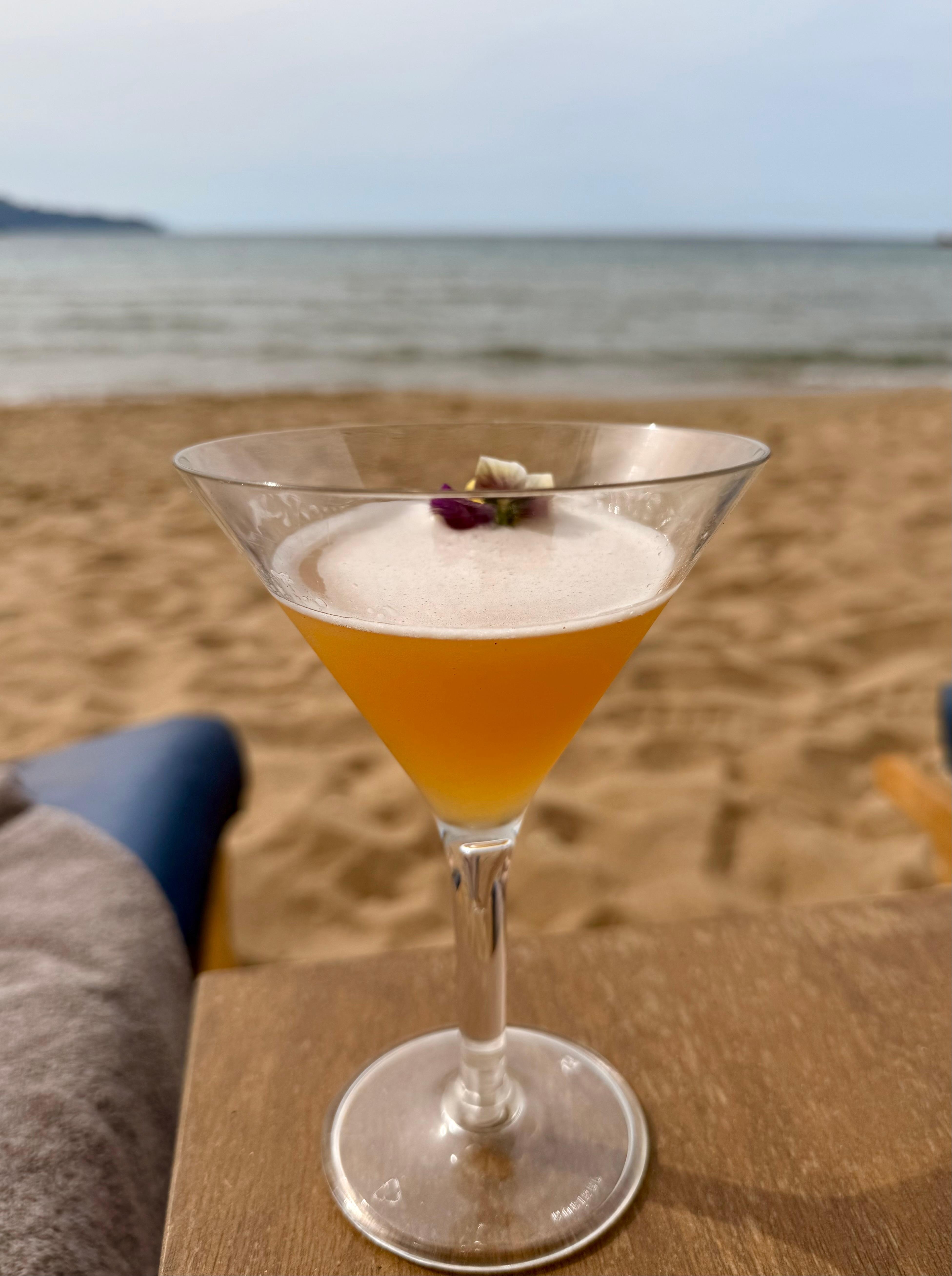 Drink on the beach