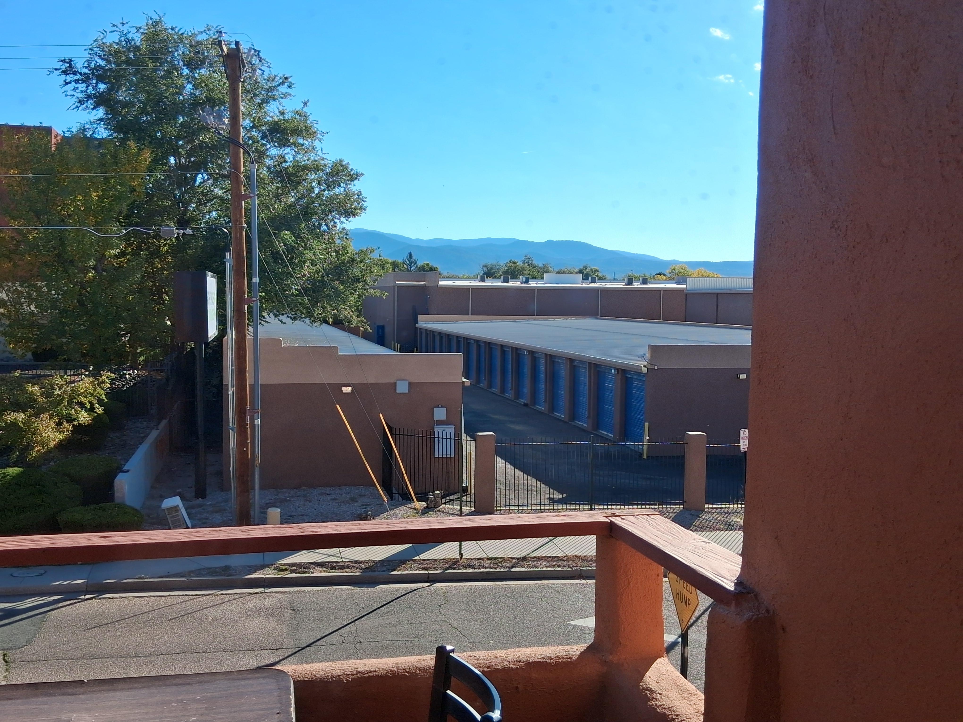 Beautiful view from balcony in breakfast room