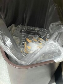 Never took out the trash.