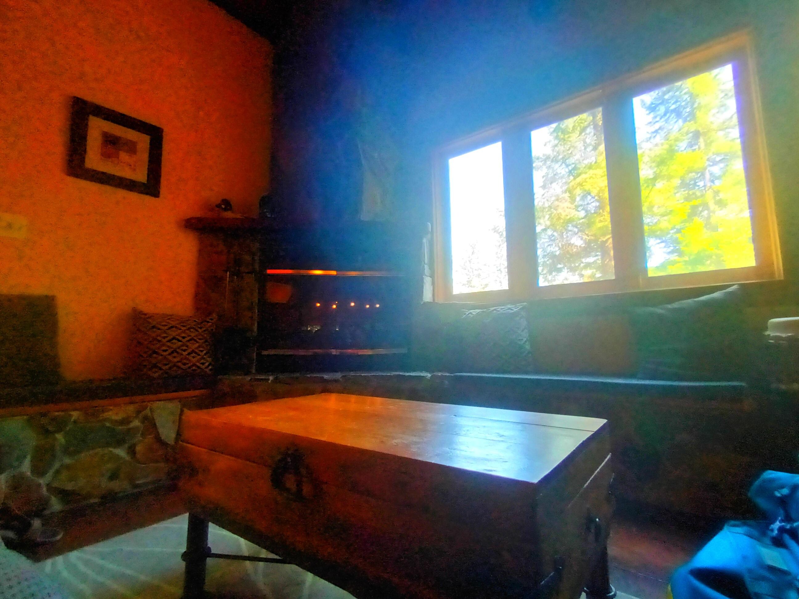 View from the couch