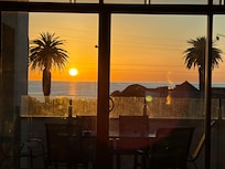 Stunning sunrise views from the property.