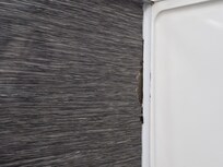 Mouldy damaged shower cubicle