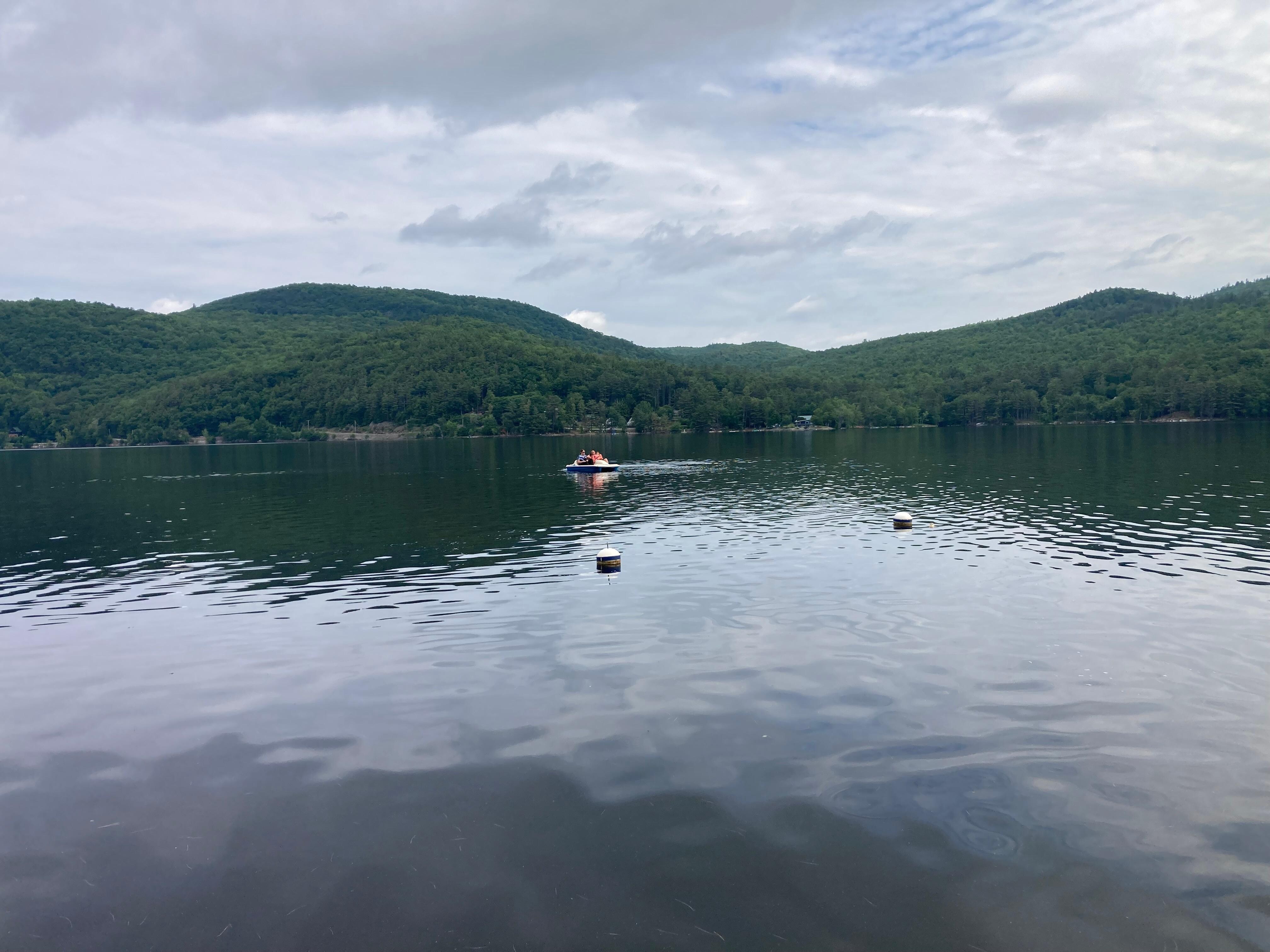 View from the pier