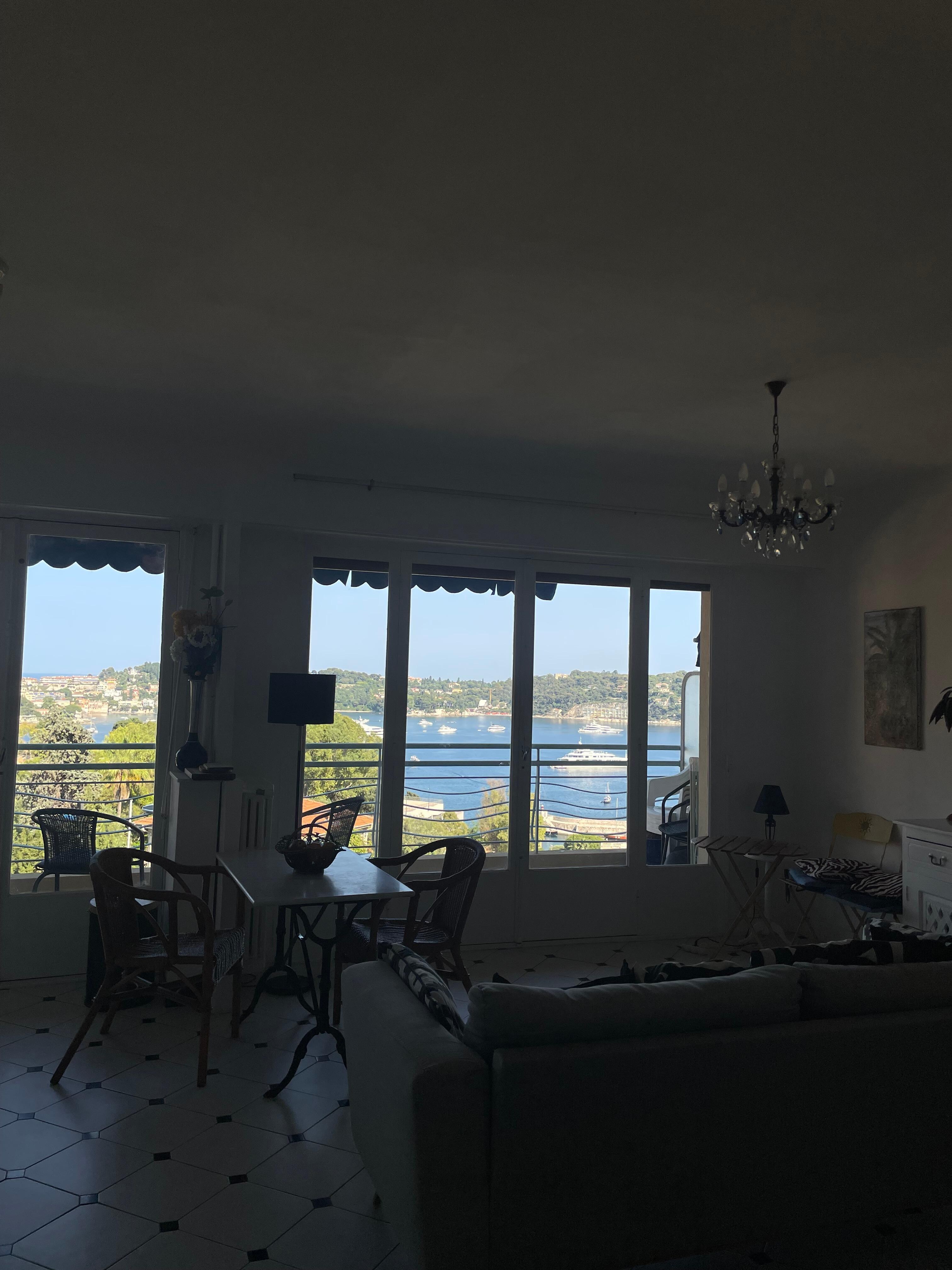 Ein Blick ins Appartment.