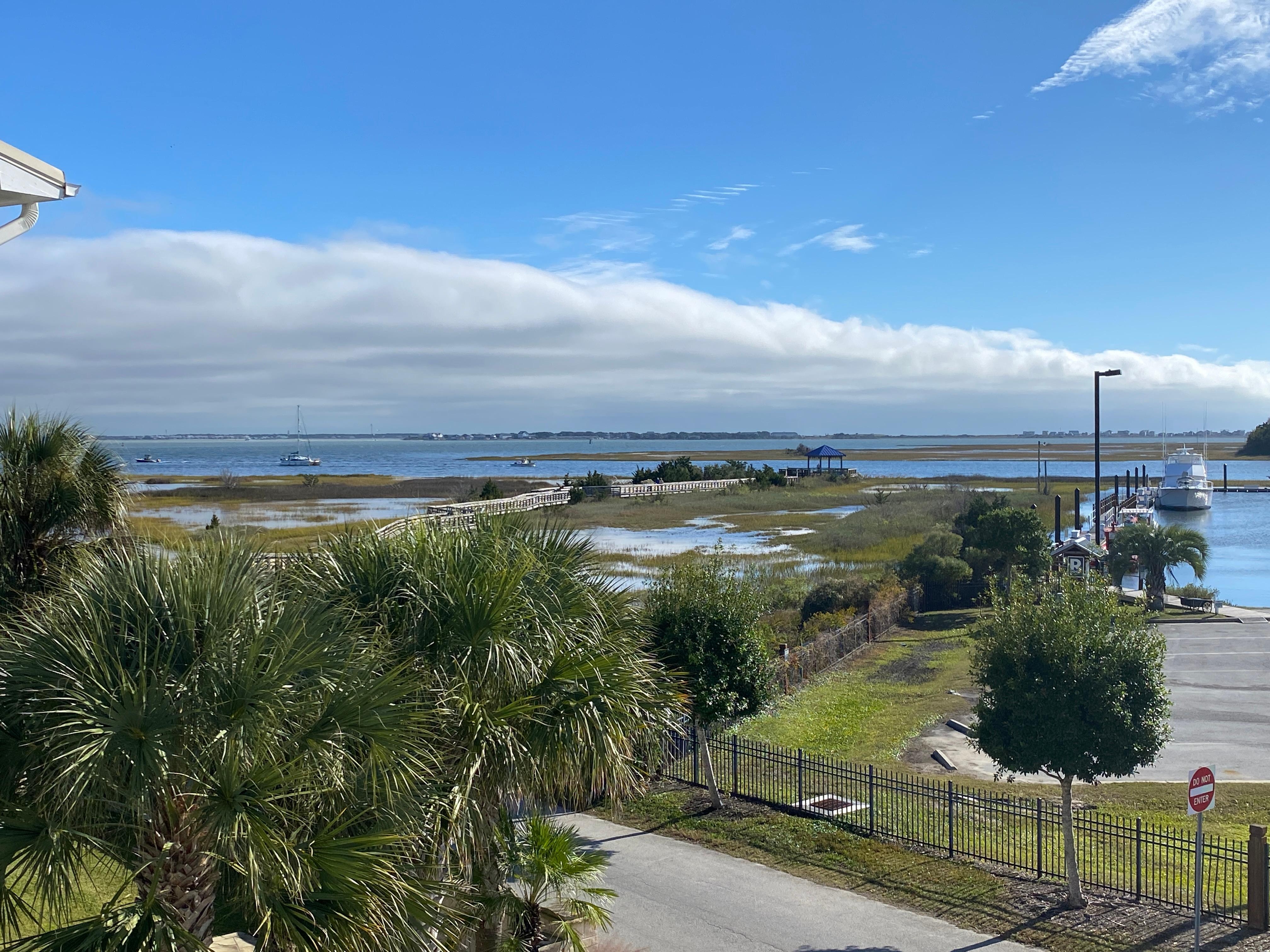 View from deck… waterway and marsh walk